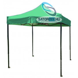  2x2 m Party sátor Zöld  -18 kg - normál vázzal 