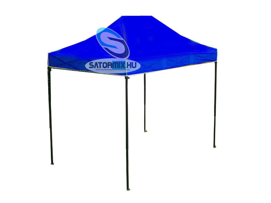 3x2 m kerti sátor- 15 kg- Kék, könnyű szerkezet 